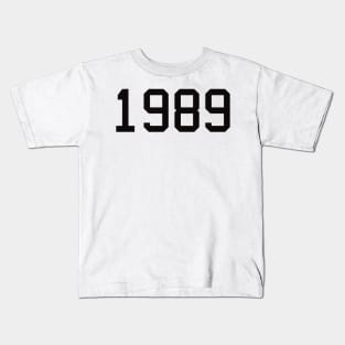 1989 Collegiate Vintage Design Kids T-Shirt